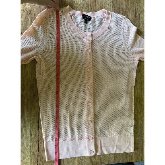 Talbots Petites 100% Pima Cotton Cardigan Sweater Size Small - Picture 5 of 7